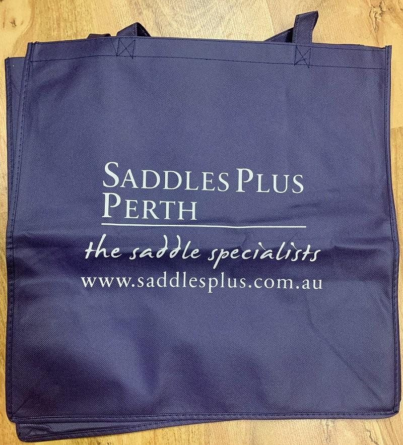 SADDLES PLUS SHOPPING BAGS