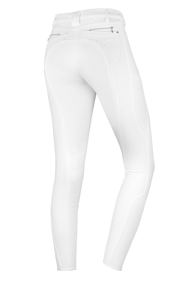 SCHOCKEMOHLE SPORTS VENUS KNEE GRIP BREECHES WHITE